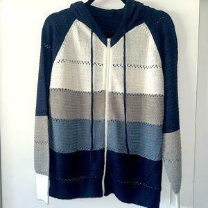 NWOT zip up sweater